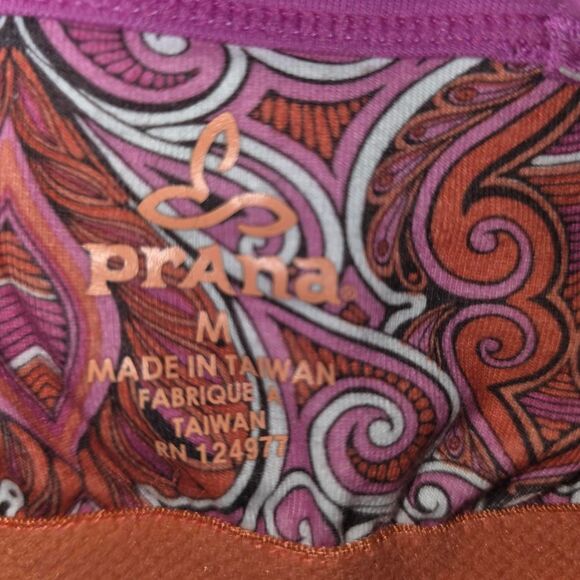 ​Prana Medium Floral & Paisley Pattern Yoga/Athleisure Dress - Picture 4 of 4